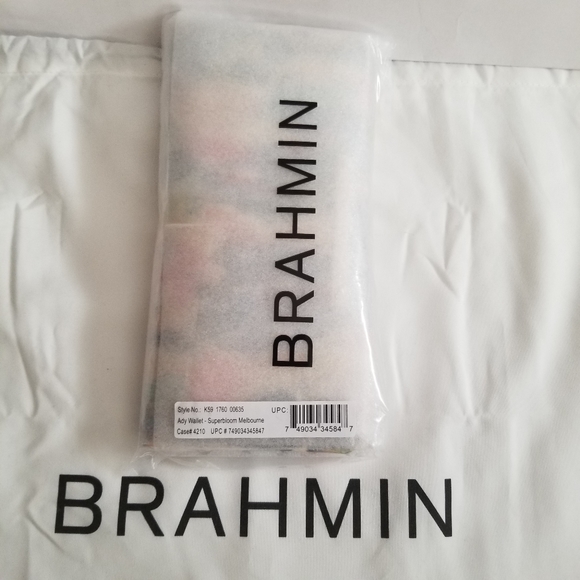 NWT Brahmin Superbloom Melbourne Ady Wallet - Picture 12 of 12